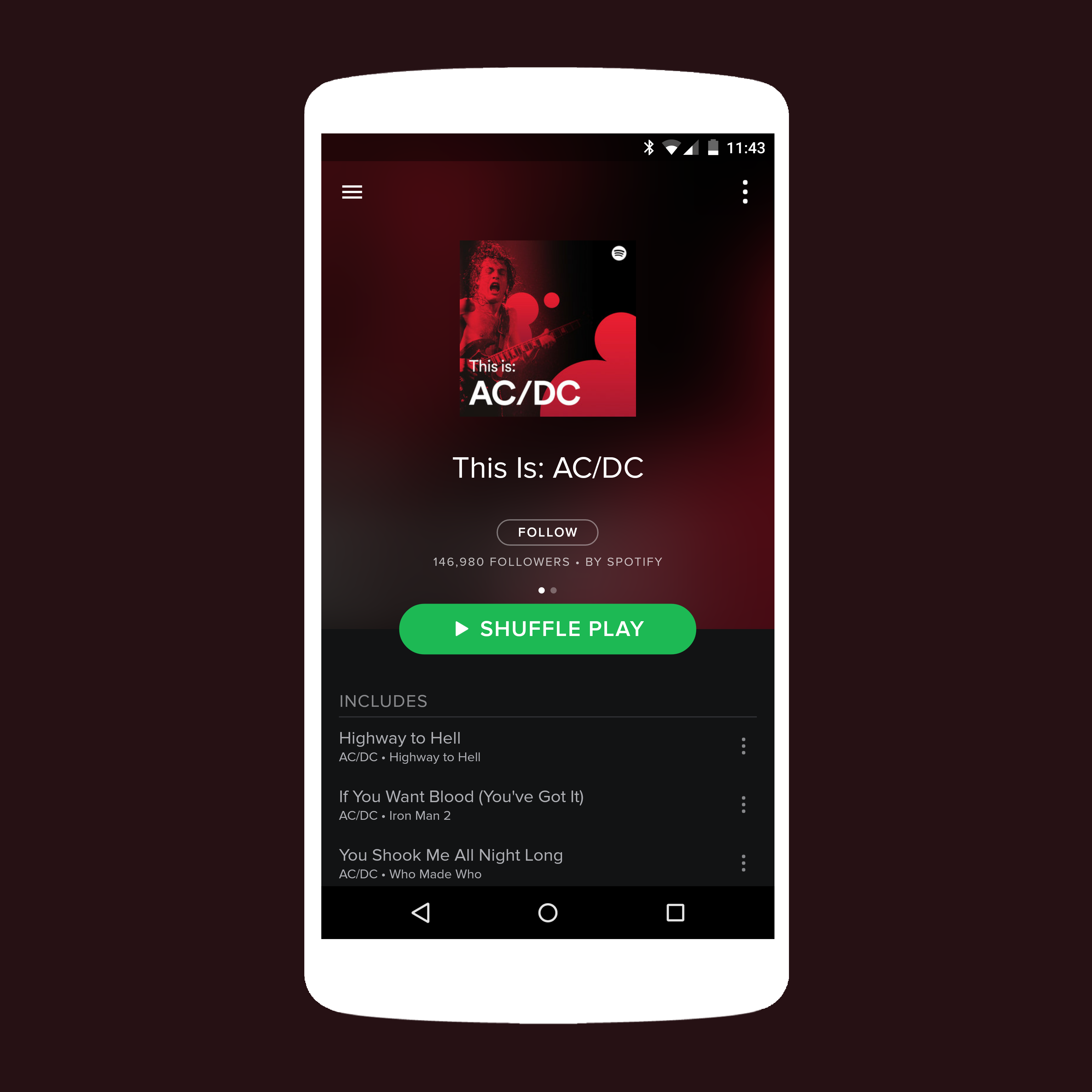 Android Car App Spotify