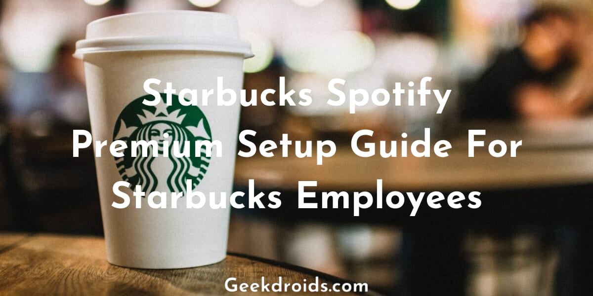 Starbucks free spotify premium